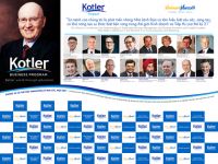 VietnamMarcom làm đối tác triển khai Chương trình Kotler Business Program của Giáo sư Philip Kotler tại Việt Nam