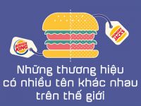 [Infographic] Những thương hiệu có tên gọi khác nhau trên thế giới