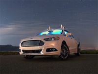 Ford thành công với xe hơi tự lái trong đêm