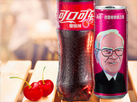 Coca-Cola in hình tỷ phú Mỹ lên sản phẩm ở Trung Quốc