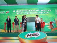 Nestlé khai trương nhà máy sản xuất MILO ở Hưng Yên