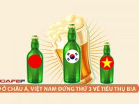 [Infographic] Việt Nam đứng thứ 3 về tiêu thụ bia tại châu Á