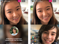 Instagram đã cho phép livestream đôi với bạn bè