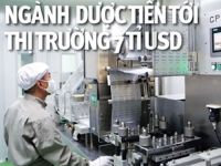 Ngành dược tiến tới thị trường 7 tỉ USD