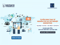 Học Thạc sĩ quốc tế chuyên sâu về nghiên cứu và tác nghiệp Marketing ngay tại Hà Nội