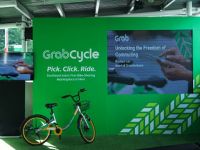 Grab lấn sang cả xe đạp