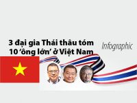 [Infographic] 3 đại gia Thái thâu tóm 10 ông lớn ở Việt Nam