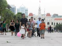 Gần một nửa khách nội địa đến TPHCM bằng máy bay