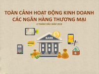 [Infographic] Toàn cảnh hoạt động kinh doanh các ngân hàng nửa đầu năm 2018