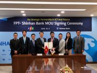 Shinhan Bank bắt tay FPT phát triển ngân hàng số