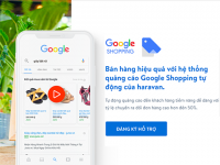 Ra mắt nền tảng quảng cáo tự động trên Google Shopping