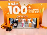 Guardian tạo dấu ấn với chiến dịch truyền thông đa kênh nhân dịp sinh nhật 8 năm và 100+ cửa hàng tại Việt Nam