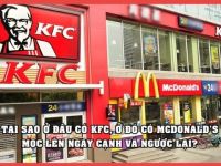 “Location game” – Lý giải tại sao ở đâu có KFC, ở đó có McDonald’s  ngay cạnh và ngược lại