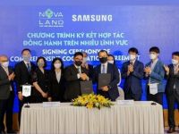 Samsung và Novaland ký kết hợp tác trên nhiều lĩnh vực