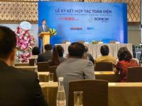 Sau Vinamilk, Kido tiếp tục bắt tay với Sơn Kim Group