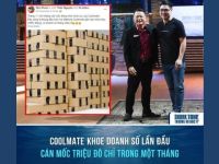 Sau Shark Tank, Coolmate đạt kỷ lục 1 triệu traffic/tháng