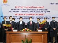 Samsung vừa rót thêm vốn “khủng” vào Thái Nguyên, vừa hợp tác phát triển nhà máy thông minh tại Việt Nam