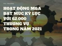 PwC: Hoạt động M&A đạt mức kỷ lục với 62.000 thương vụ trong năm 2021