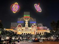 TMRW VN dùng AR trình diễn pháo hoa thực tế ảo tăng cường dịp 30/4