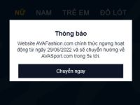 Thế Giới Di Động đóng cửa hệ thống AVAFashion sau nửa năm hoạt động?
