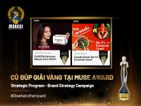 Markus Agency lập “cú đúp” giải Vàng tại Muse Award 2023