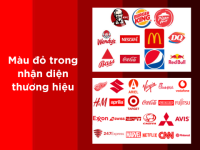 Vì sao màu đỏ được nhiều thương hiệu đình đám chọn làm bộ nhận diện?