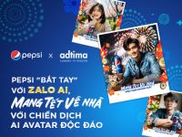 Pepsi “bắt tay” Zalo AI mang Tết về nhà với chiến dịch AI Avatar độc đáo