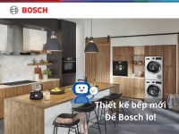 Ứng dụng AI vào Thiết kế bếp mới – Bosch tạo ra điểm chạm sâu sắc với người dùng