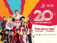 Jollibee Việt Nam đánh dấu cột mốc 20 năm với sự kiện the Jolly Day thu hút cộng đồng mạng ​​​​​​​
