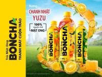 Trà Mật Ong BONCHA Chanh Nhật Yuzu – “tân binh” đáng gờm trong thị trường đồ uống đóng chai