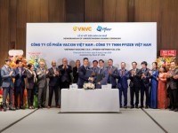 Pfizer và VNVC ký thảo luận về lĩnh vực sản xuất vaccine