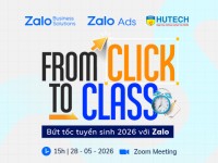 Trực tiếp từ Zalo và HUTECH: Webinar chuyên sâu ngành giáo dục