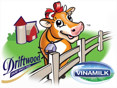 Vinamilk chi 7 triệu USD thâu tóm Driftwood Dairy