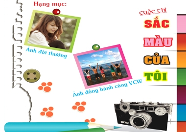 [QC] Thông tin cuộc thi Sắc màu của tôi VCW 2013