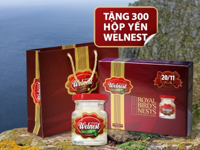 Tặng 300 hộp yến Welnest: Phép thử sushi tại Sài Gòn?