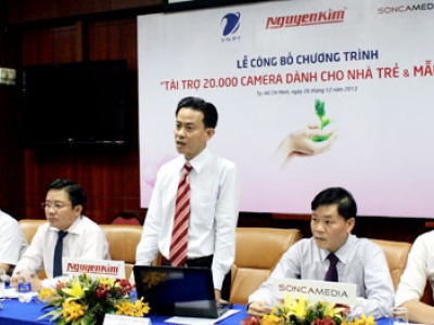 Kẻ thức thời trong marketing: Nguyễn Kim tài trợ 20.000 camera cho nhà trẻ