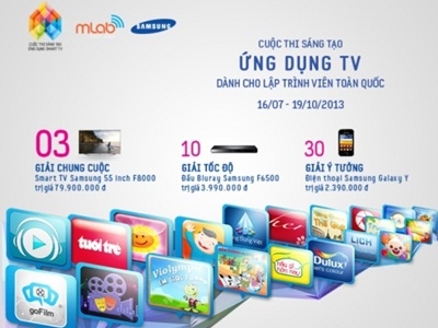 Samsung và mLab công bố kết quả cuộc thi  “Sáng tạo ứng dụng Smart TV”