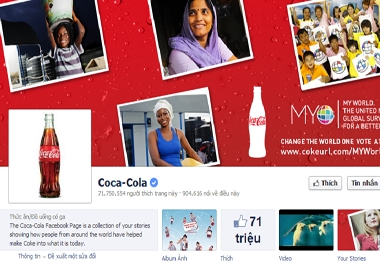 Top 10 thương hiệu được tương tác nhiều nhất trên Facebook