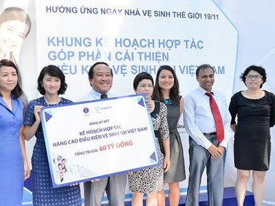 Unilever Việt Nam hưởng ứng ngày Vệ Sinh Thế Giới 19.11