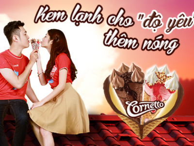 [Case-study] Chiến dịch marketing Cornetto Valetine 2014: Nâng độ tình yêu