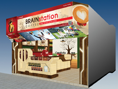Tưng bừng khai trương Brain Station Coffee