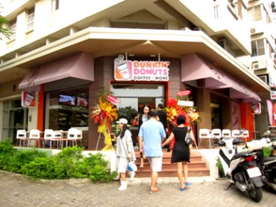 Cửa hẹp cho Dunkin Donuts