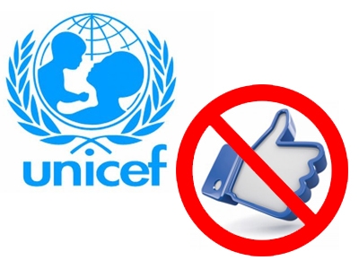 UNICEF và chiến dịch quảng cáo chống nạn câu Like trên Facebook