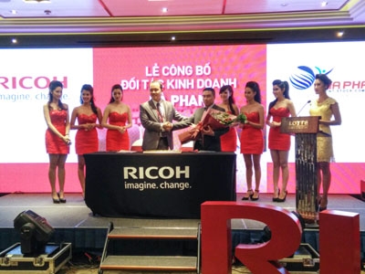 Ricoh công bố đối tác kinh doanh mới