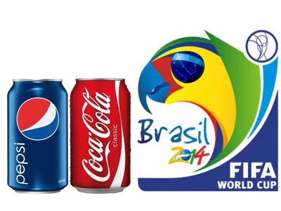 World Cup 2014: Màn đối đầu Coke - Pepsi
