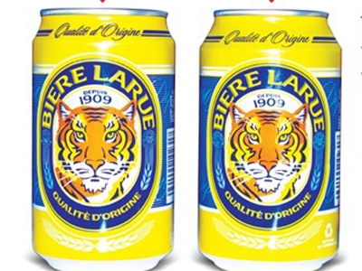 Biere Larue ra mắt thiết kế dạng lon mới