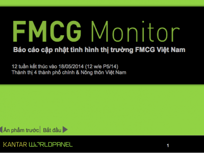 FMCG Monitor: Tăng trưởng có xu hướng đi ngang ở cả Thành thị và Nông thôn