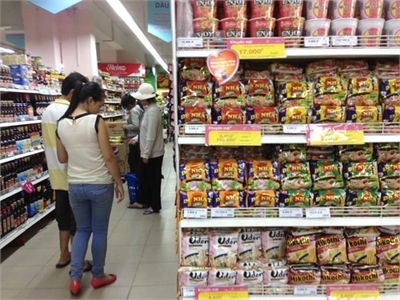 Chạy đua giành thị trường mì gói