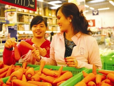 Cơ hội xuất khẩu hàng Việt qua kênh siêu thị