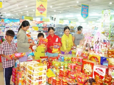 Hàng Việt chiếm 90% thị trường bánh kẹo